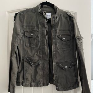 Kensie jeans moto/utility jacket
